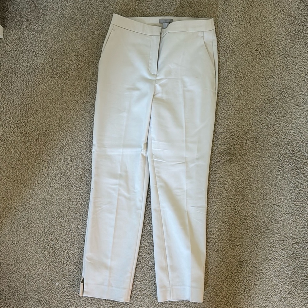 H&M women’s cream slacks